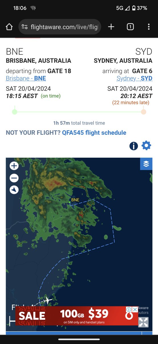 TIL that the fix for a lack of ATC staff in Australia is... To fly over the ocean on what should be an overland trip. Because they closed the sector south of Brisbane