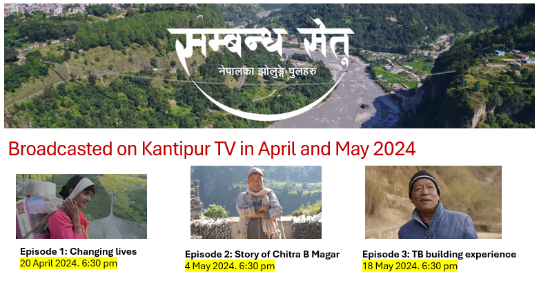 TBSU, one of  Swiss funded projects, had the wonderful opportunity to commission a three-part series titled "Sambandha Setu" by the talented team behind Herne Katha. We are happy to announce that starting today (Saturday, 20 April), these episodes will be aired on Kantipur TV