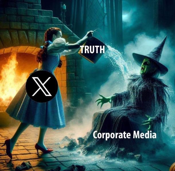 Don't Let the Corporate Media Tyrants #SmackDown  Truth. 🦋

Join X Jedi 💫 Forces. 🛡️⚔️🛡️

USA 🇺🇸 USA 🇺🇸 USA 🇺🇸

Fight! ❤️

#USA #xmen #ElonMusk #ElonMuskBrazil  #censorship #corporatenews #media