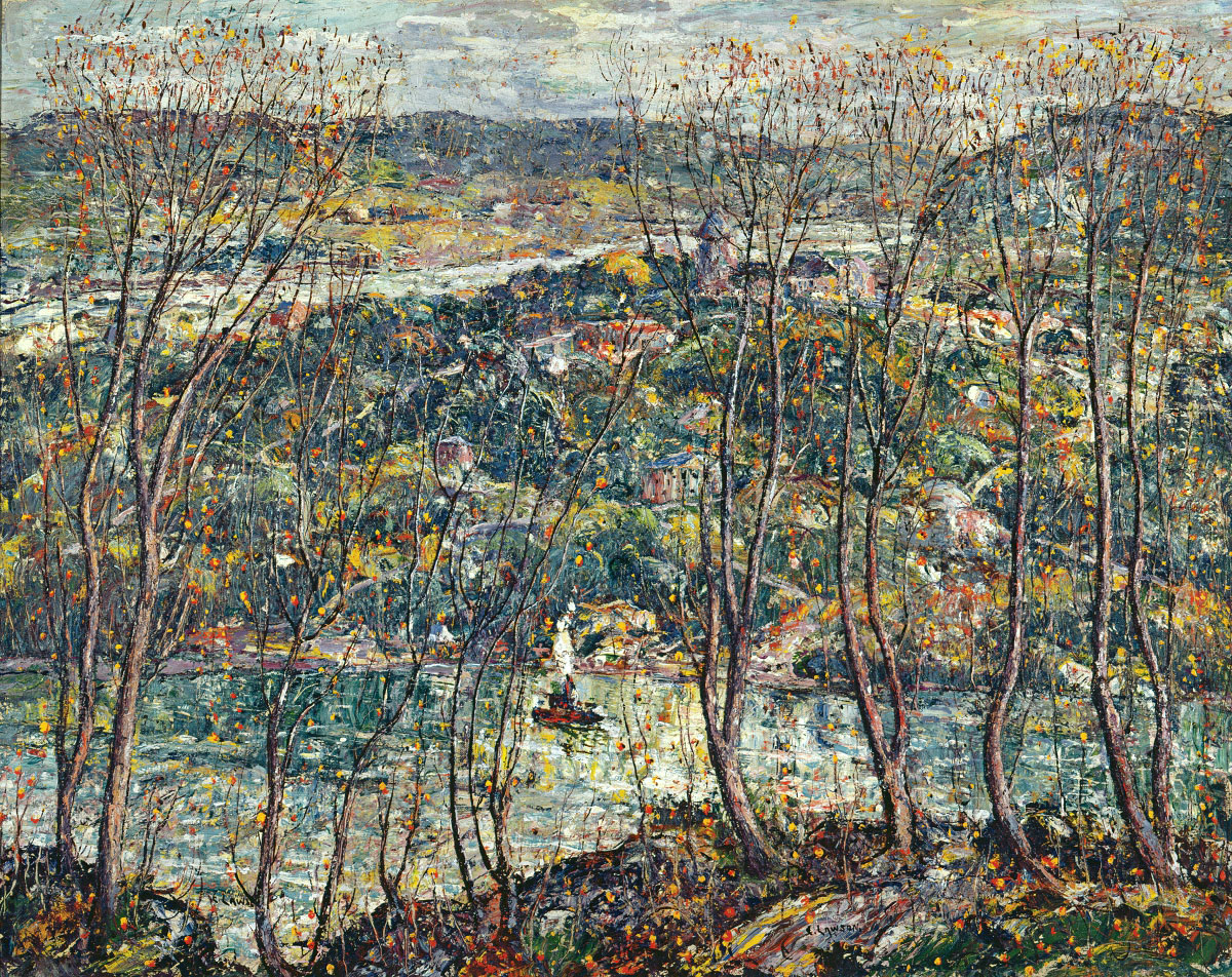 The #SPRING of 1930 & the Ashcan School
‘Spring Tapestry’
Ernest Lawson (1873-1939). Oil on canvas. 1930.
#ErnestLawson #AshcanSchool #AmericanArt