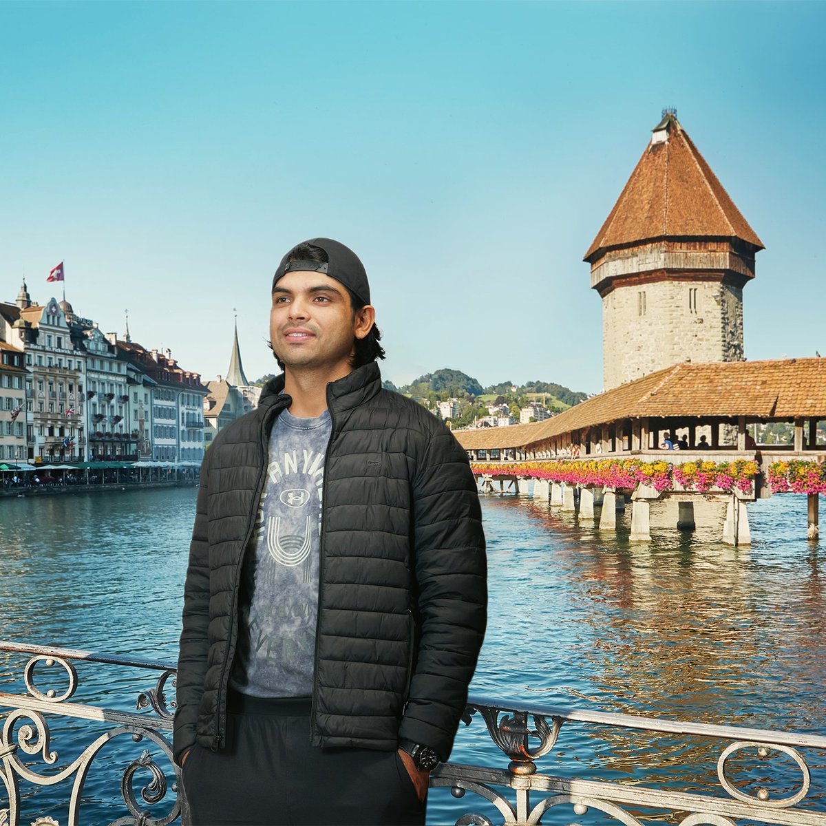 Take a walk back in time at Lucerne!  📍@visitlucerne @Neeraj_chopra1 #INeedSwitzerland #CityHistory #TouristSpots