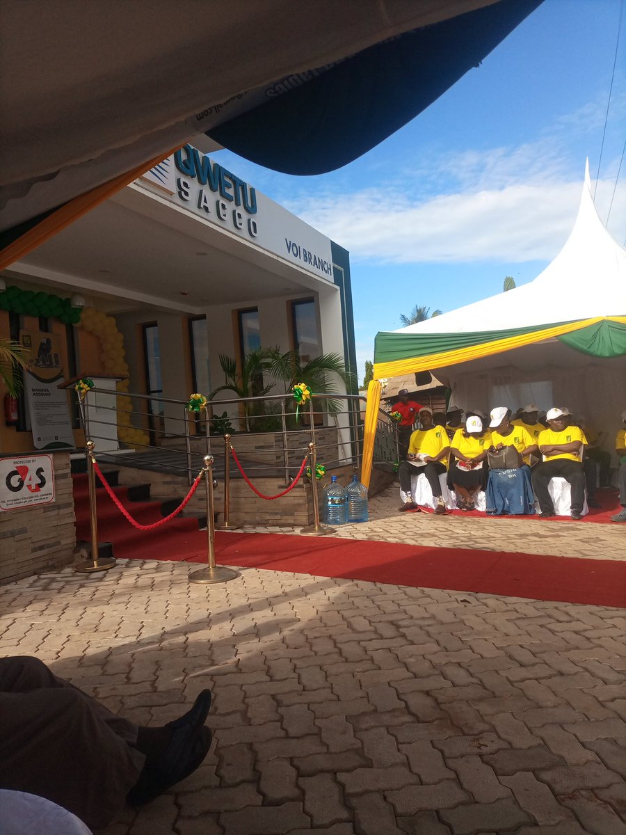 The official opening of QWETU SACCO PLAZA in VOI is happening today in Voi. #joinus for Faida Leo na Kesho.