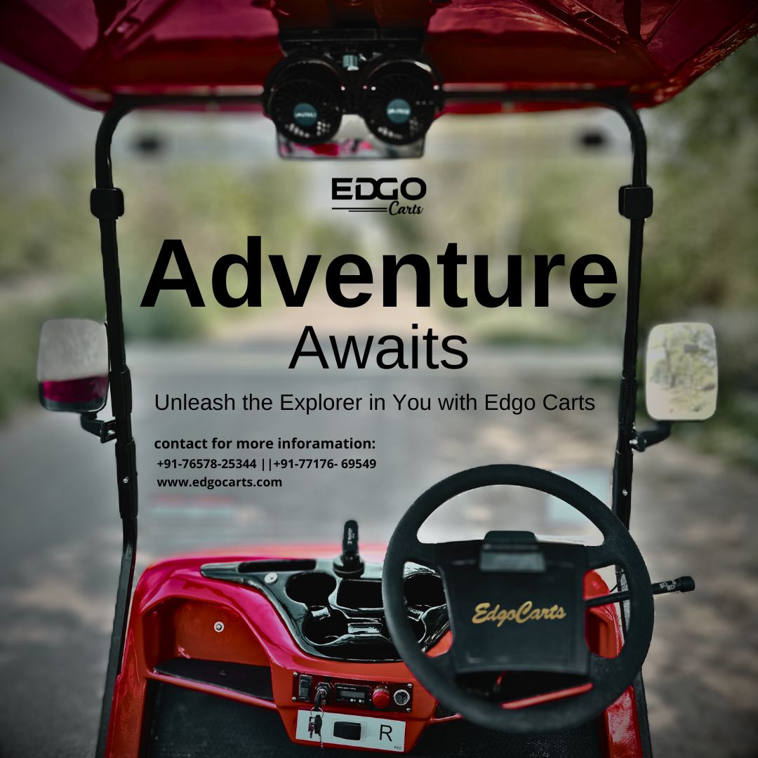 Double the Fun, Quadruple the Adventure: Two-Seater and Four-Seater Edgo Carts on the Go!
 #EcoDriveGolfCarts #edgoelectric #NextGenGolfCarts #CartTechRevolution #Drivewithedgo  #AllTerrainGolfing #adventuretime #AdventureAwaits #DriveWithEdgo #GolfCartIndustry