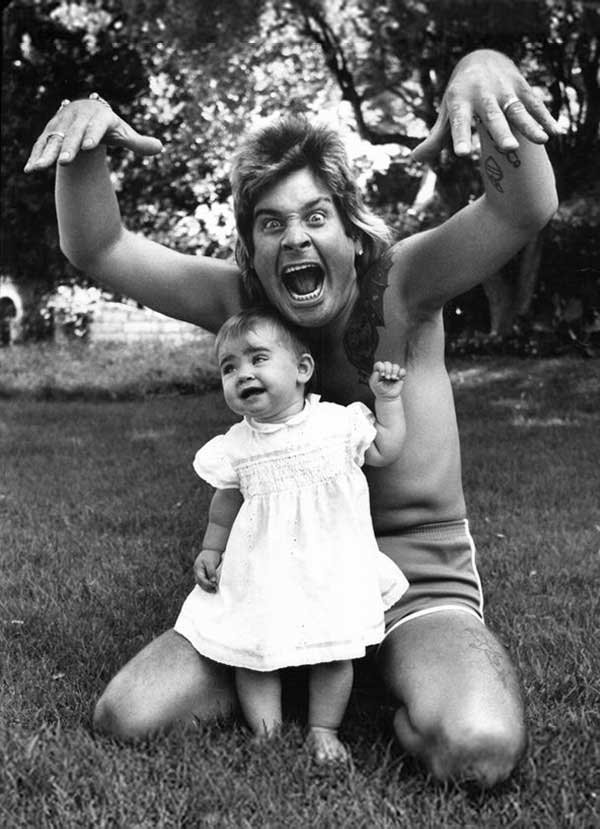 Ozzy Osbourne with his daughter Aimee Osbourne