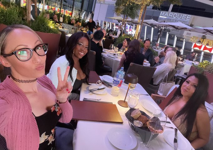 Celebrating my beautiful wifey @KrystalDavisXXX birthday tonight!! With our GF @f_ckkaiya 😍😍🎂🎂🎉🎉 #OceanPrime<a class="tags" href="/tag/krystaldavisxxx">@krystaldavisxxx</a><a href="/tag/oceanprime"class="tags"><span>#oceanprime</span></a><a href="/tag/hotmilfs"class="tags"><span>#hotmilfs</span></a><a href="/tag/realhousewivesoflasvegas"class="tags"><span>#realhousewivesoflasvegas</span></a>