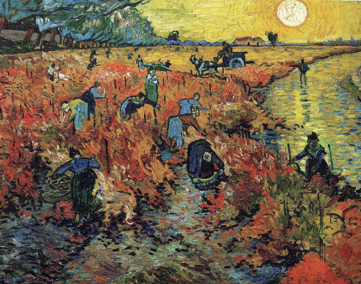 Vincent van Gogh - The Red Vineyard