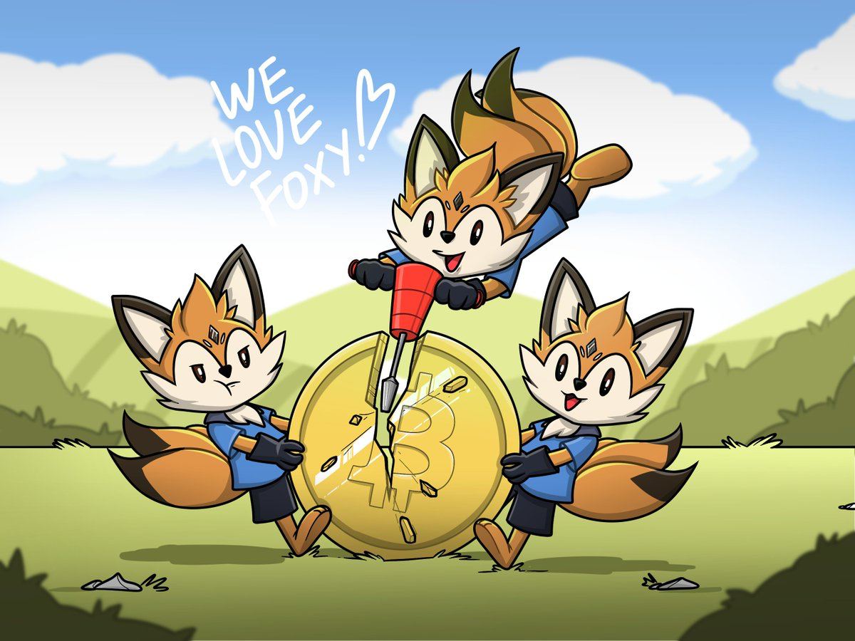 jacobz5's tweet photo. 廒WeLikeTheFox - 空投1から現在まで⚡️

🚀 #Launchpads 新しい時代が到来しました！

⛏️💎https://t.co/XoYh8TRvDl

$FOXYの$2000相当を手に入れよう！ トークンのリストはすでに #Binance で始まっています
#FOXY #XTER $ESE #Blast_L2 $BOPE $BRETT $BURN $SPELL $CEKKE #eth #new_airdrop #ETH #D1 $Blast #BlastGold #BlastFi $RNDR $GME $NXRA #blastl2 #layer2 #airdrop