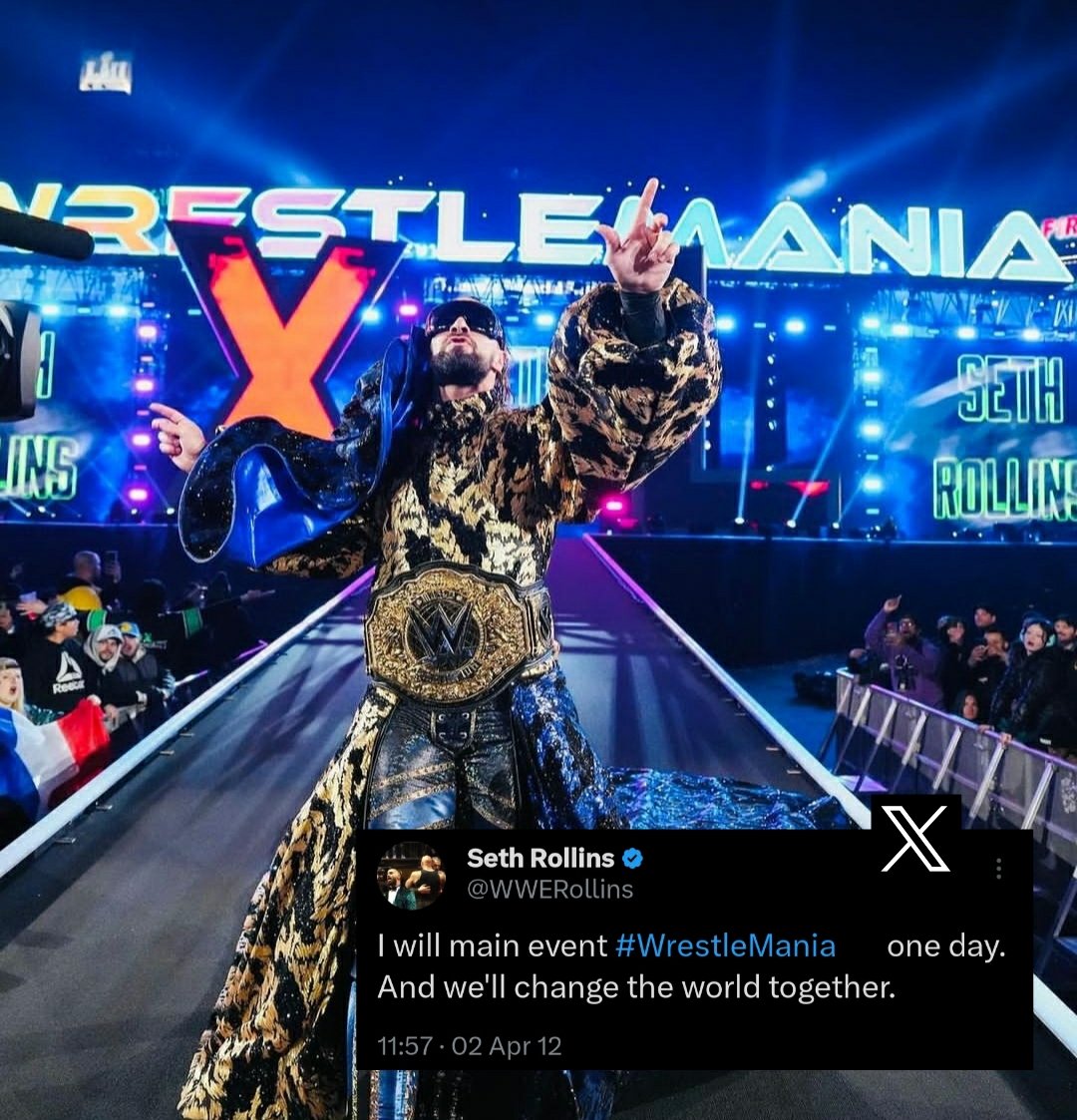 _Rollins_Utd's tweet image. Proud of you, Seth.👏

FUCKIN' love you, Seth.🖤

#ThankYouSeth ♥️