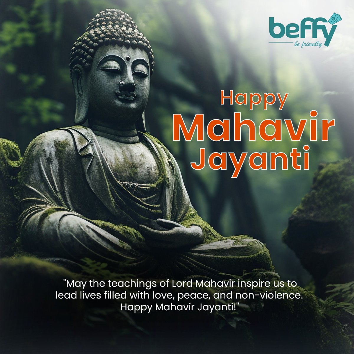 Happy Mahavir Jayanti from Team Beffy.
#beffy #beffyfinserv #fintechrevolution #beffy #CashDeposit #Deposit #WITHDRAW #withdrawals #CashWithdrawal #BaLANCEinquiry #AADHARPAY #moneytransferapp #MahavirJayanti #jayanti2024 #HappyMahavirJayanti #budha #MahavirJayanti2024