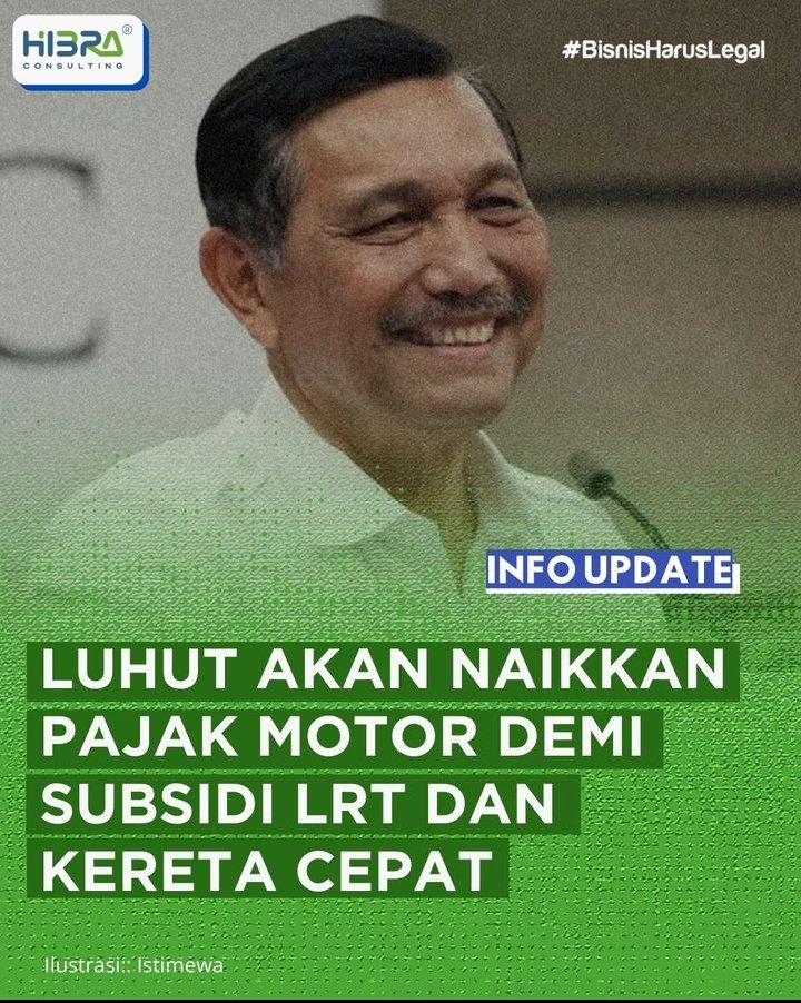 Kemana akal sehat kalian ?
Kereta Api Cepat kau bangun dg harga mahal dan utang dari China untuk dinikmati orang kaya, sementara engkau peras rakyat kecil pemilik motor yg tdk menggunakan kereta tsb untuk membayar.
Semoga laknat Allah tidak datang atas ketidakadilan ini