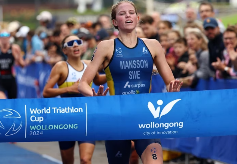 Rachel Klamer 4e in WTC Wollongong (later meer)
Elite Women
1. Tilda Månsson  SWE 01:00:39
2. Maria Carolina Velasquez Soto 01:00:40
3. Ainsley Thorpe 01:00:40
4. Rachel Klamer   01:00:40