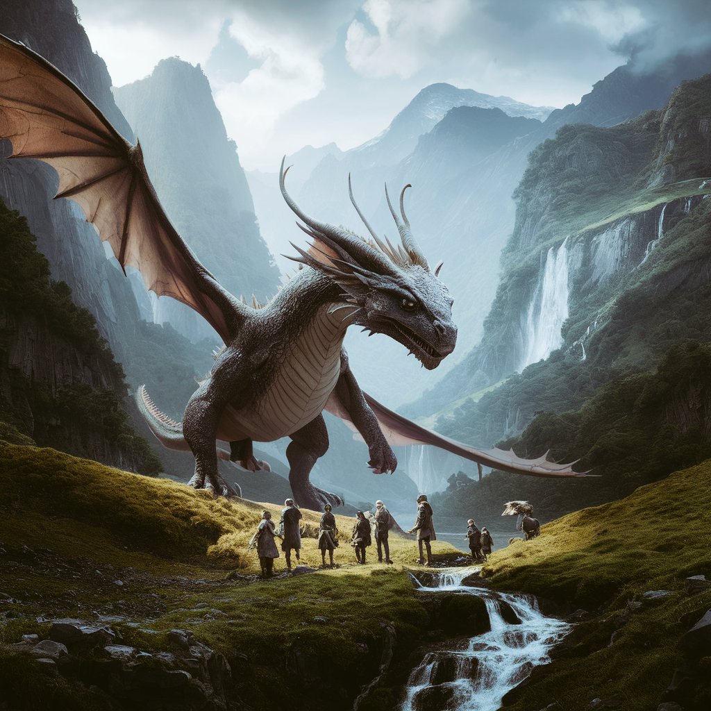 ARsiddipetme's tweet photo. "Encountering majesty in the hidden valleys. 🐉✨"@siddipetme #DragonEncounter #HiddenValley #MajesticMoment https://t.co/BoWmr1n6Ko