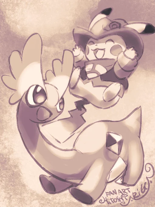 #ポケモン化石博物館古生物好きとしてポケモン好きとして勉強になったし挑戦もできましたこの企画に関わることができて本当に嬉しかったです企画に関わる皆様との巡り合わせに感謝これからも愛される巡回展でありますように 