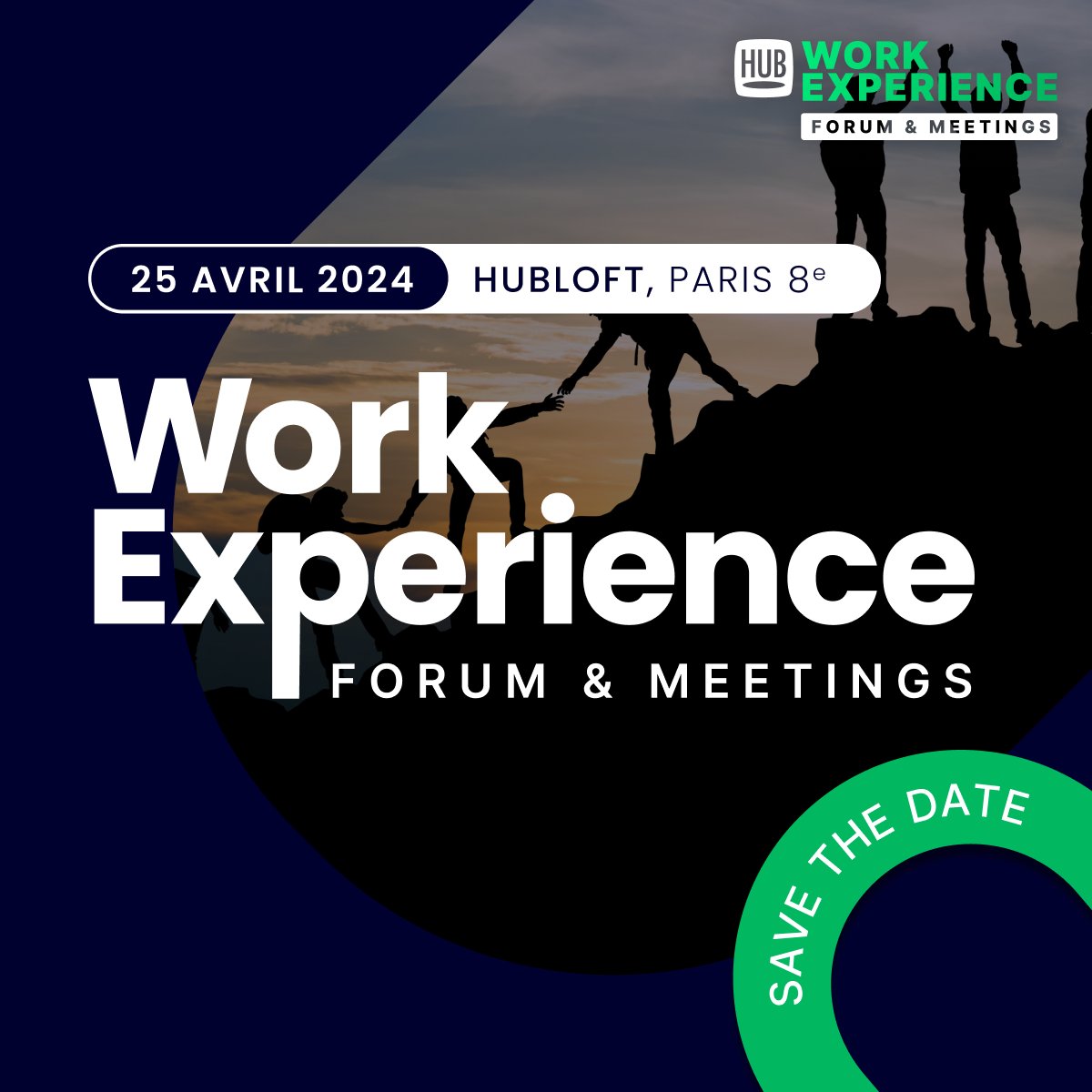 J-5 Work Expérience Forum & Meetings !  👉🏻 ow.ly/p8ce50RiN2G  L'opportunité de booster votre stratégie RH, managériale ou learning !    - Concilier RH et RSE  - Renforcer votre politique de travail hybride  - Améliorer la rétention de vos talents Et bien plus encore ! 🔎