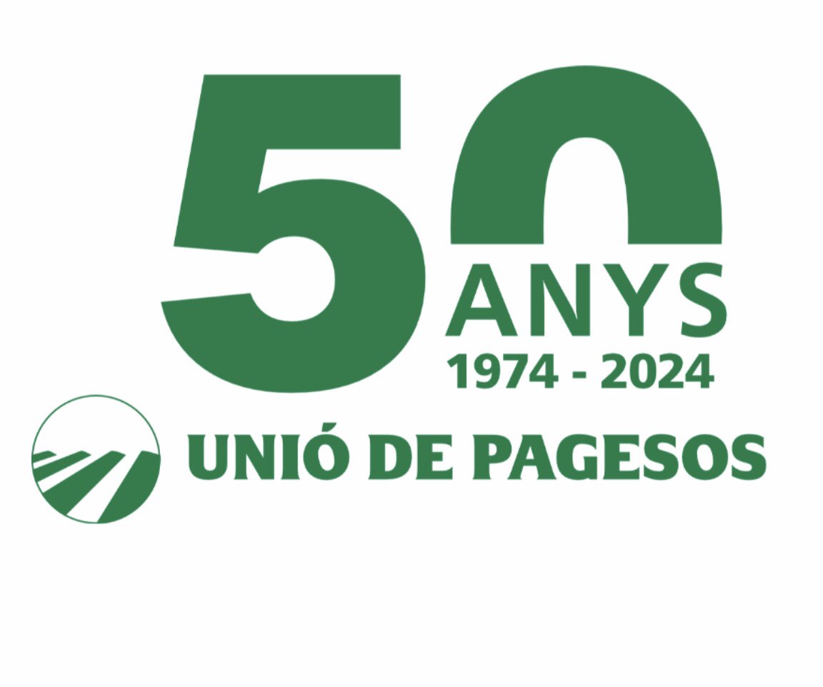 Mig segle defensant la terra! Enhorabona a la gran família de @uniopagesos . En aquests temps difícils teniu el nostre reconeixement i el suport de cara a garantir el futur digne i sostenible de l’agricultura i la ramaderia. Sense Pagesos ni Pageses no hi ha futur a Catalunya‼️