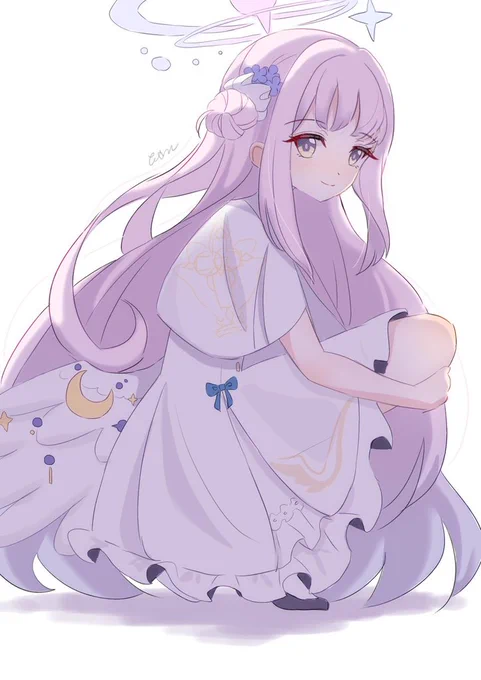 再掲だけど私の #ブルアカ 絵見てくれ 