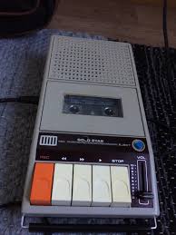 Did you have a tape recorder back in the days recording music from the radio