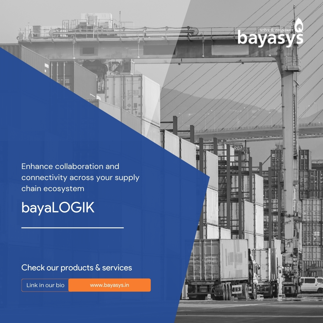 Unlock seamless collaboration and efficiency with bayaLOGIK's powerful integration capabilities. Connect effortlessly with third-party systems, NVOCC carriers, and stakeholders for streamlined data exchange and collaboration.  #IntegratedLogistics #CollaborativeSupplyChain
