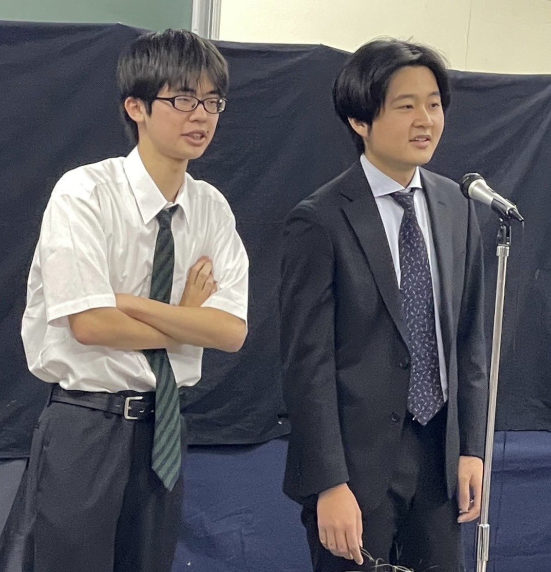 【演者紹介】
①零軍
②19期
③早川　新入生が入ると、俺たちもおじさんになったなって思いますわ（笑）
脇坂　イナバウアー