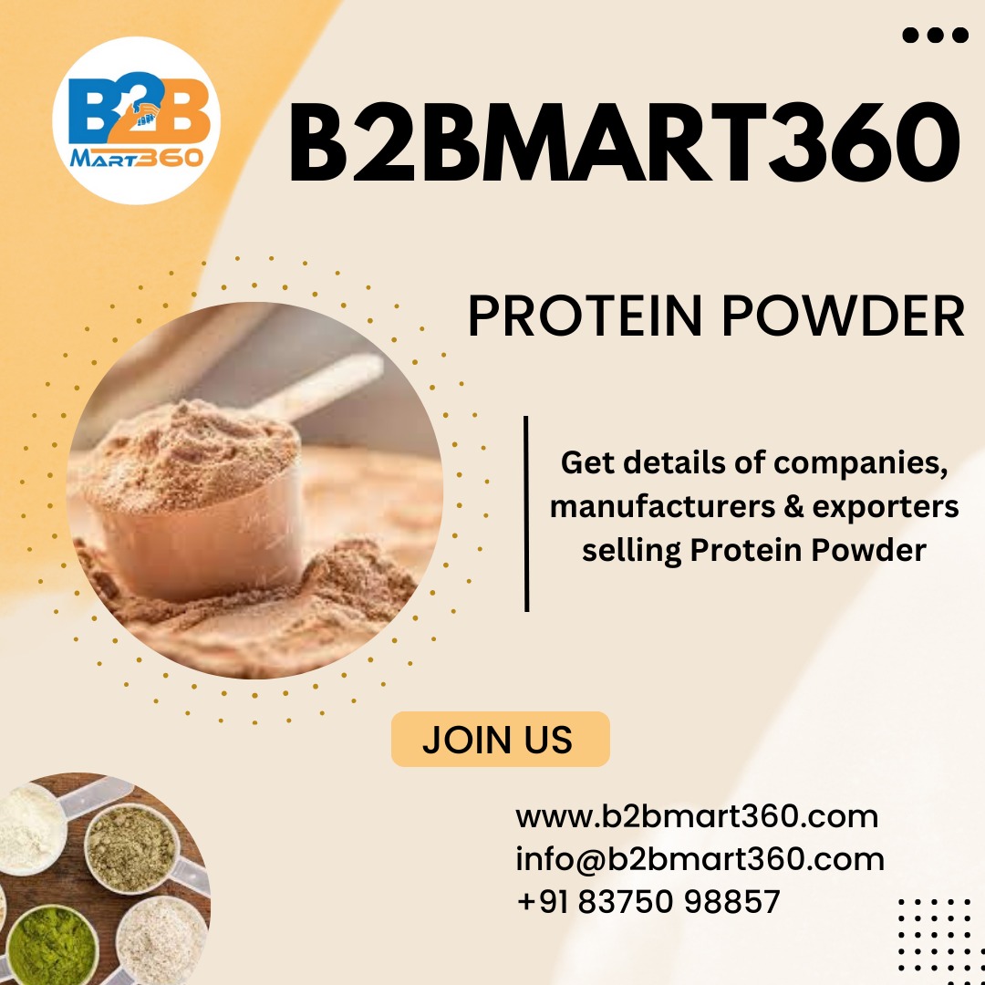 Busy schedule? No problem! Our protein powder is the perfect solution for a quick and convenient protein boost.💪 Visit our website 👉@B2BMart360 to learn more.
For more info: b2bmart360.com/browse/protein…
#proteinpowder #protein #healthylifestyle #health #b2bmart360  #business