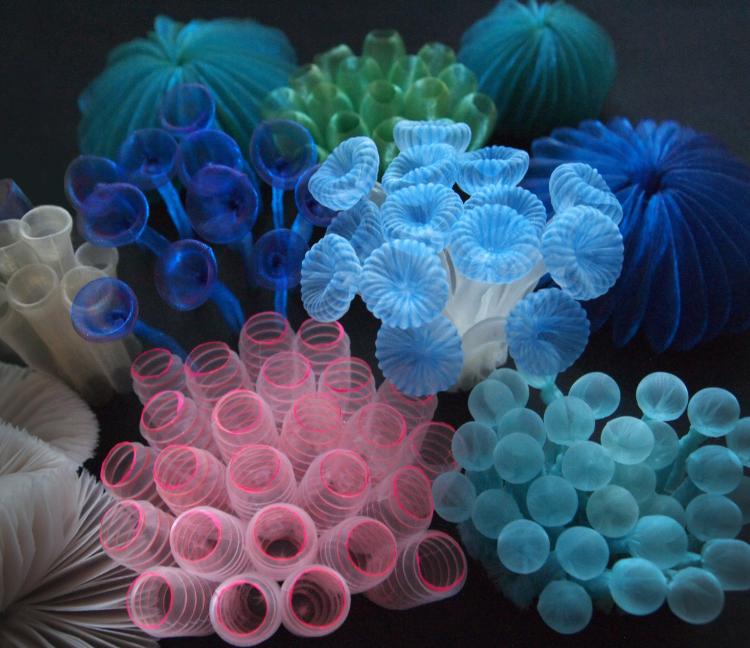 Japanese artist Mariko Kusumoto turns textiles into delicately sculpted ecosystems #womensart