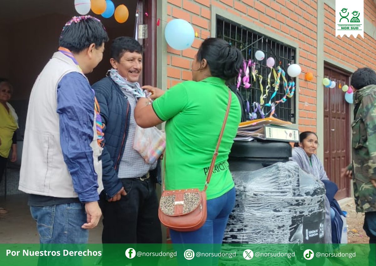 NorSudONGD's tweet photo. Entrega de 2 Centros de Acopio Apícola, en el municipio de #Huacareta, en las comunidades de; Huacareta pueblo y Uruguay, esta obra tiene como objetivo apoyar y fortalecer la industria apícola local, así como brindar oportunidades económicas para los apicultores de esta región. https://t.co/WadE3RewSv