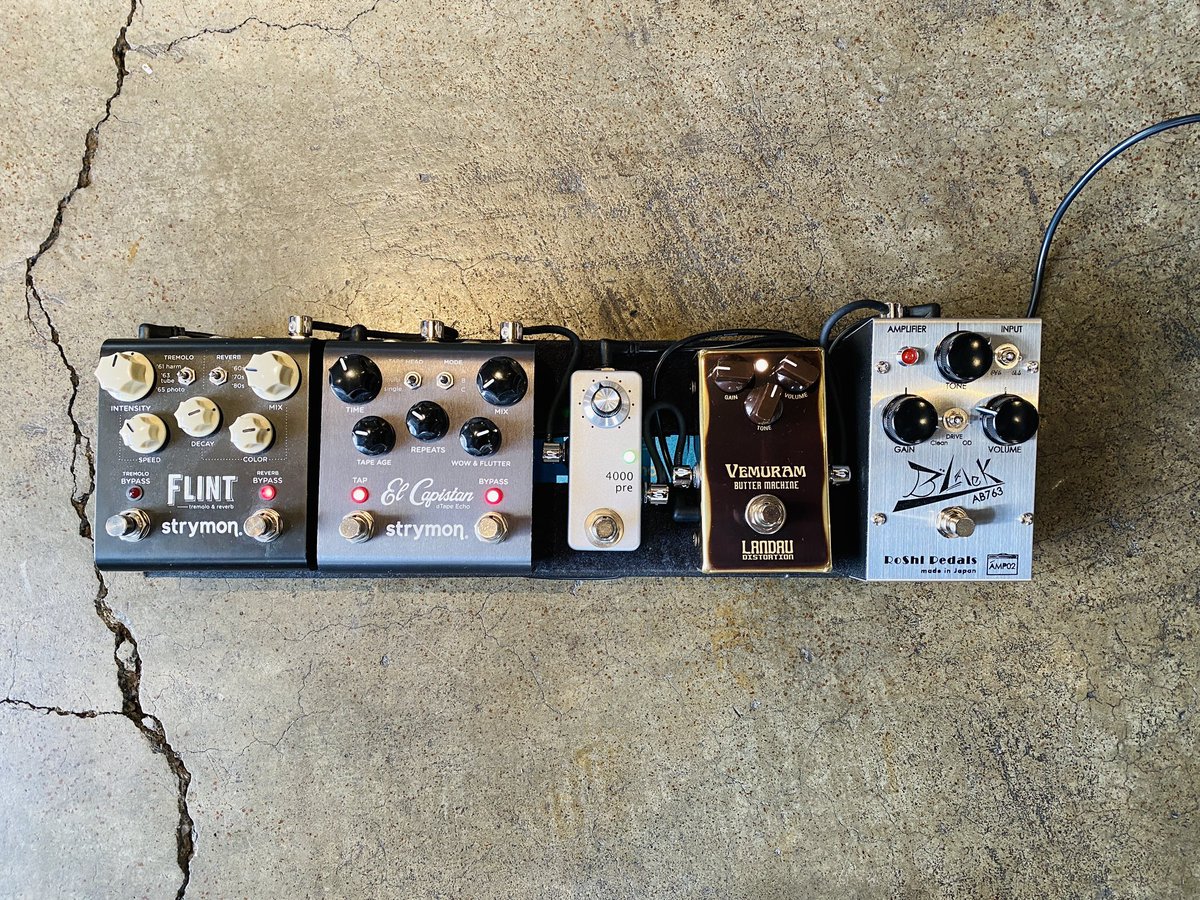 エフェクターボード2024春