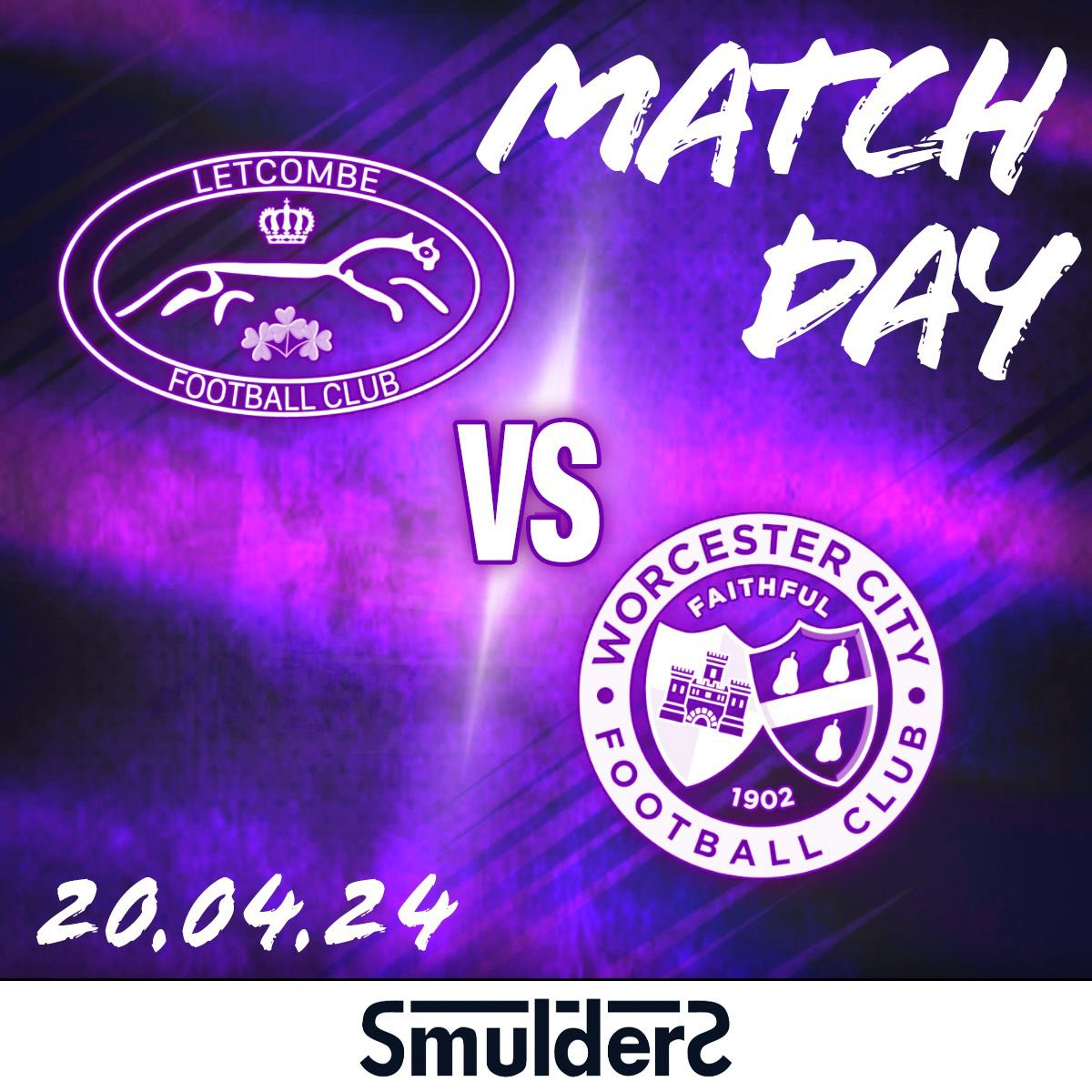 GAME DAY 💜 🏆 @HellenicLeague Marsh Challenge Cup (semi-final) 🆚 @WorcesterCityFc 🏟️ Bassett Road 📍OX12 9JU ⏰ 3pm KO 🎟️ £8 adults, £5 concessions, U12 FREE - ticketsource.co.uk/letcombe-footb… 🍬 Kandi-licious 🍔1885 Burgers 🌭Beukes Boeries Bar open from 1:30pm 💜