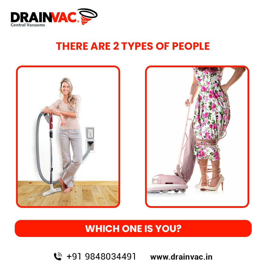 There are two types of people: those content with ordinary cleaning routines, and those who aspire for something more – the extraordinary convenience and efficiency of Drainvac Central Vacuums. #Drainvac #CentralVacuums #EffortlessCleaning #HassleFreeMaintenance