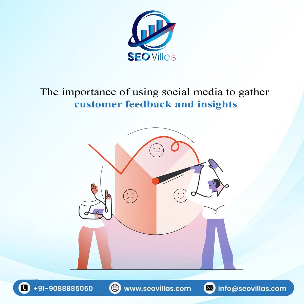 Want to know what your customers think? 🤔 Social media is your answer! Monitor feedback and gain valuable insights. seovillas.com/services/socia… #marketing #socialmedia #customerexperience #insights #customerfeedback