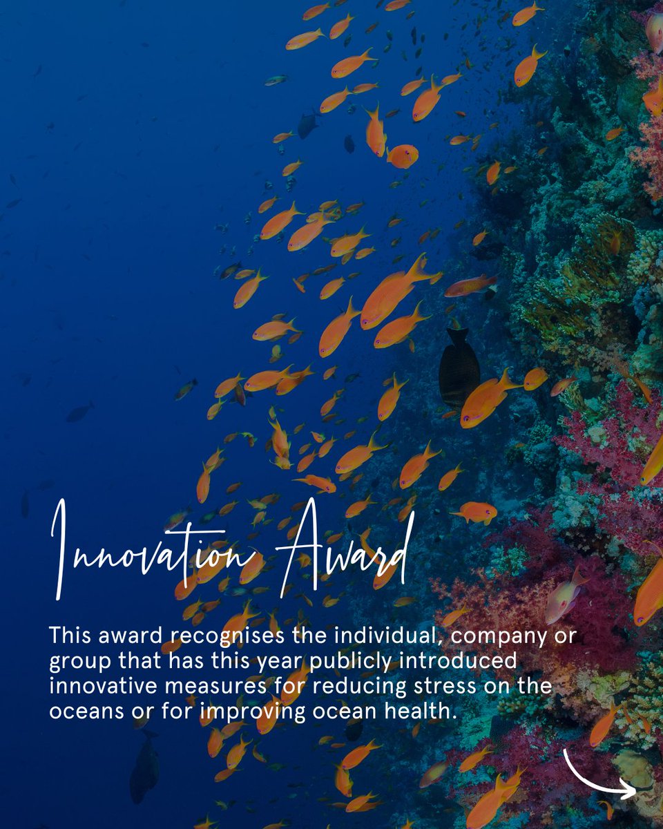 🏆 Meet the innovators! 🏆 As we highlight the extraordinary finalists of the Innovation Award, we're inspired by their commitment to pioneering solutions for the oceans' future. Learn more about the Ocean Awards shortlist with @boatint here 👇 bluemarinefoundation.com/2024/03/13/mee…