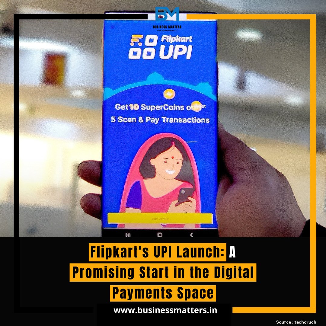 Flipkart's UPI Launch: A Promising Start in the Digital Payments Space
#FlipkartUPI #DigitalPaymentsRevolution #WalmartBackedFlipkart #UPITransactions #ConvenienceMeetsSecurity #DigitalCommerce #DigitalRevolution #SeamlessPayments #UserAdoption #InnovativePayments