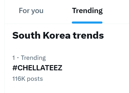 ATEEZstrm's tweet photo. 🇰🇷 한국 실시간 트렌드
#CHELLATEEZ #ATEEZatCoachella
'에이티즈 코첼라' 해시태그
1위, 5위로 모두 트렌드 중❤️‍🔥

코첼라 무대 트윗할 때
해시태그 함께 사용해 주세요!

'ATEEZ Coachella' and the hashtags are trending at #1 and #5 in Korea! 
#ATEEZ #Coachella @ATEEZofficial https://t.co/CTKsLhUtDM