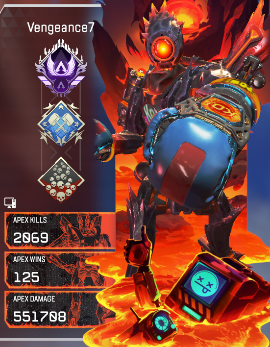 VengeanceSven's tweet photo. Pathfinder 20 Kill Badge Complete   
Let's Go!  
#ApexLegends #Vengeance7 https://t.co/bcW7P3Zn4v