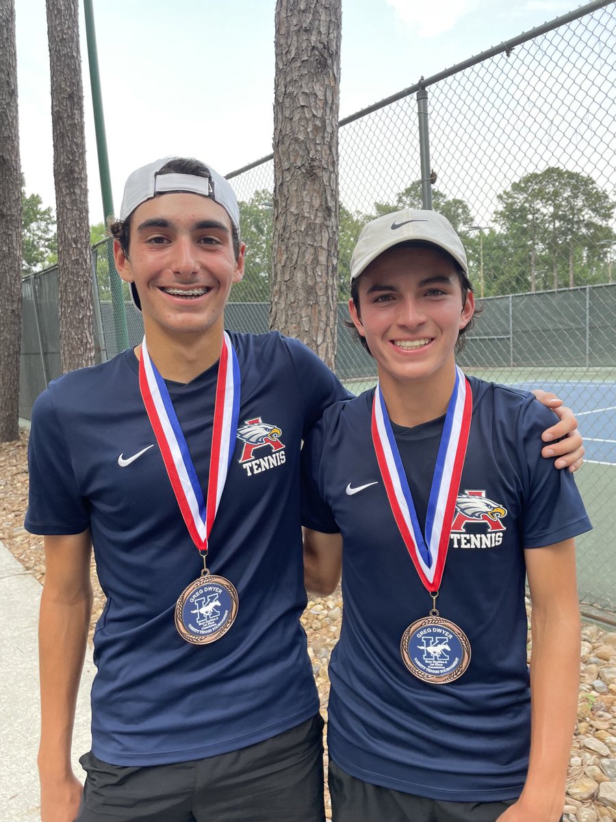 Congratulations Gabe and Nick on winning ABD consolation championship at the highly competitive Dwyer memorial tournament at Humble ISD.