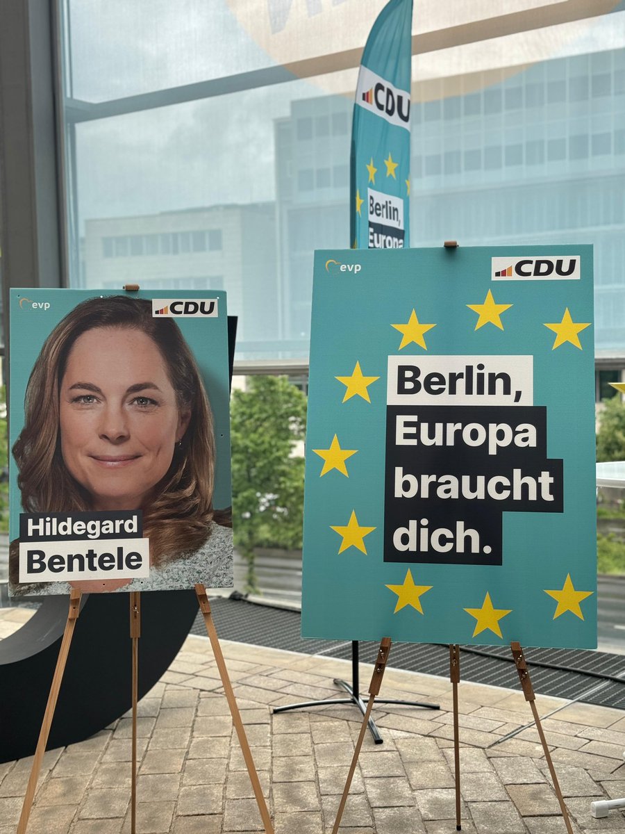 Berlin, Europa braucht dich! Wir sind gestern in den Wahlkampf gestartet.Wir wollen nicht mehr, wir wollen nicht weniger, wir wollen ein starkes Europa. Mit @hildebentele haben wir eine starke Spitzenkandidatin, die für unsere Stadt & für Europa brennt. #Berlin #Europabrauchtdich