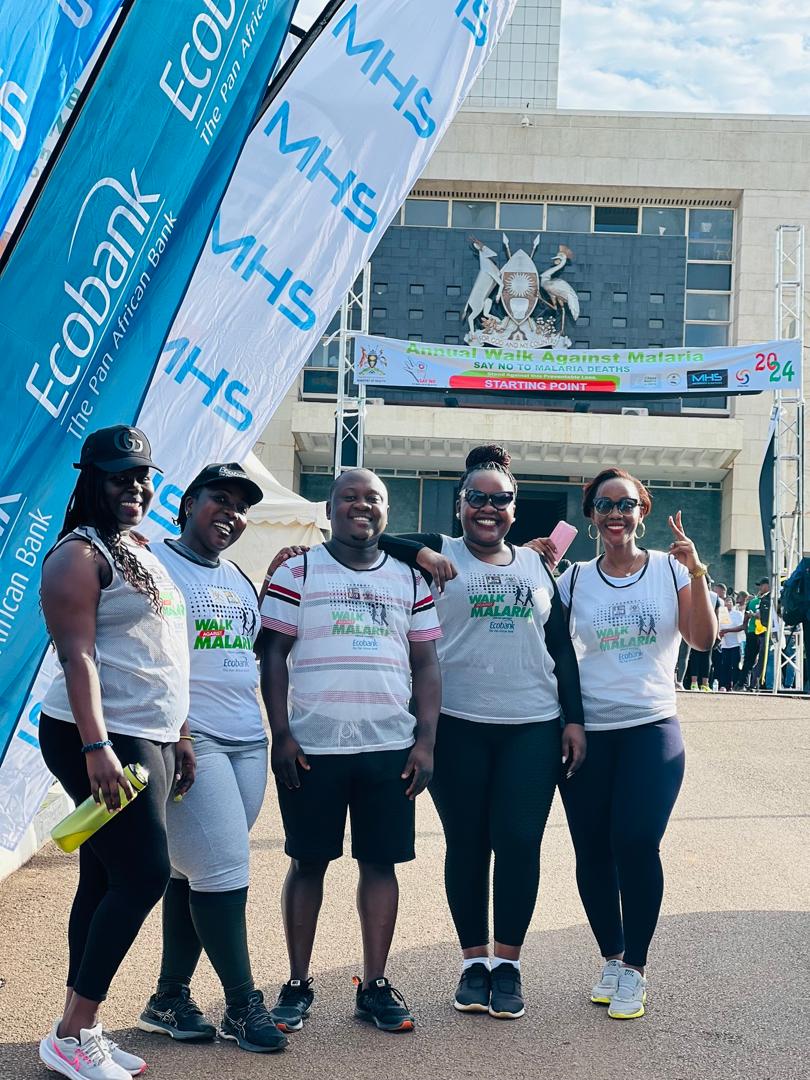 Today, Ecobank proudly joins as the official sponsor of the walk against Malaria for zero Malaria Deaths in Uganda at the Uganda Parliament.

#ZeroMalariaUG
#NoMalariaDeath