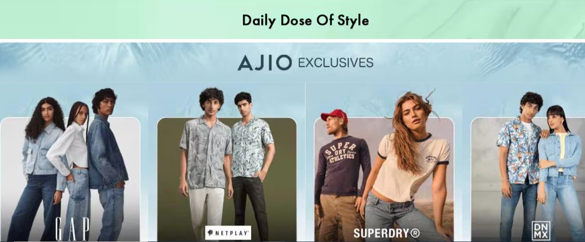 Save Rs.1,000 Off on when you spend orders above Rs.2,999 @AJIOLife click here couponkoz.in/coupons/ajio and Use #coupons to save now.