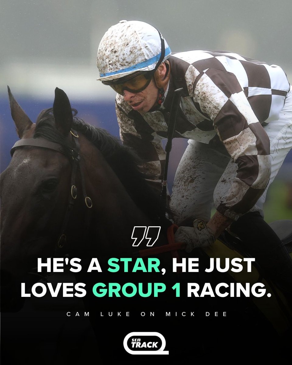 Michael Dee is building quite the resume when it comes to winning Group 1 races!! ⭐