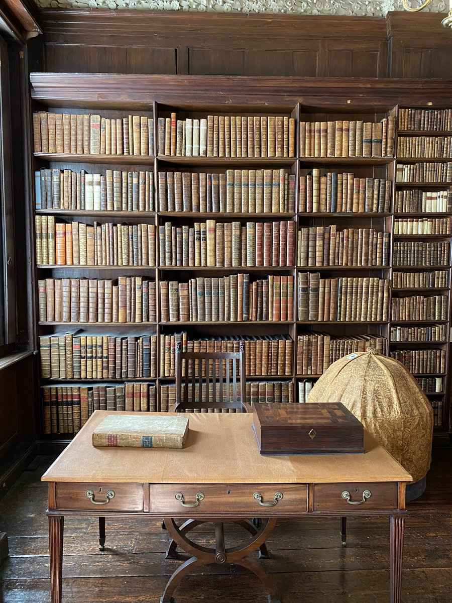 Gorgeous little library at Ham House