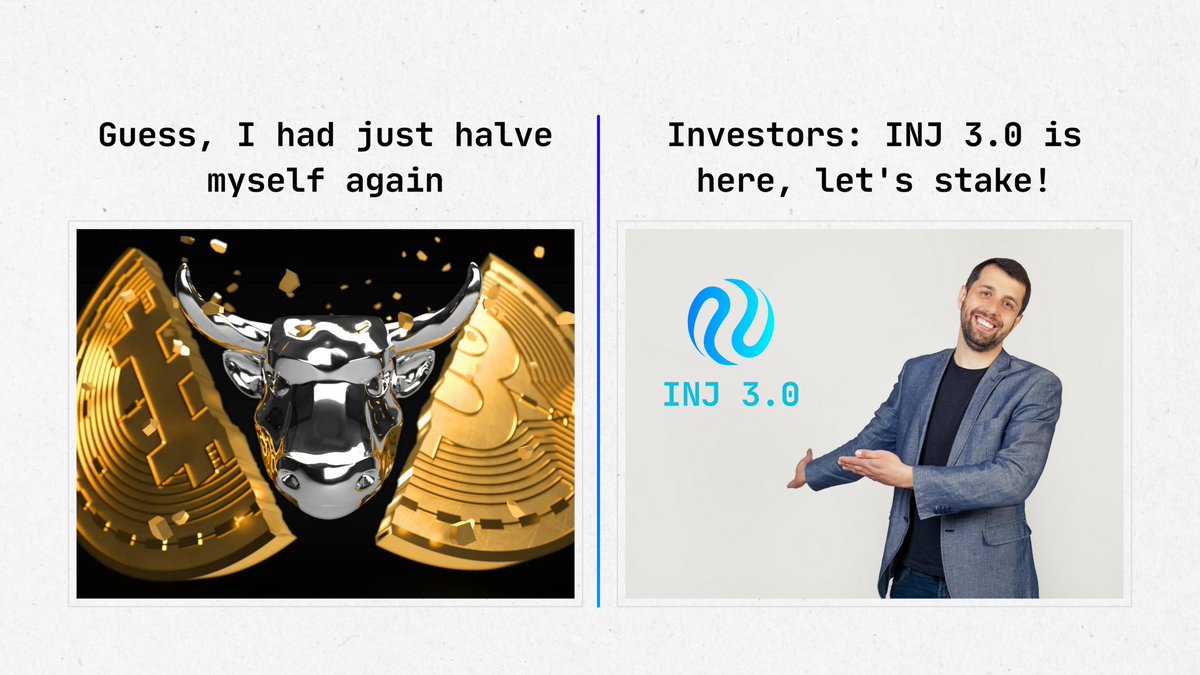 🚀 INJ 3.0 is redefining the game! 

🌟 With lower inflation rates and enhanced staking responsiveness, we're building the most robust deflationary asset in #crypto. 

💰 Stake your claim in a sustainable future and be part of the continuous evolution with @Injective.  

#DeFi