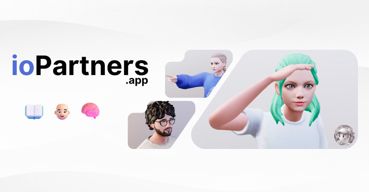 🤖 Meet ioPartners - your personal 3D AI partner! 🌟 Experience the future of virtual companionship. Check it out at aitoppicks.com #AI #VirtualCompanion @ImSteba