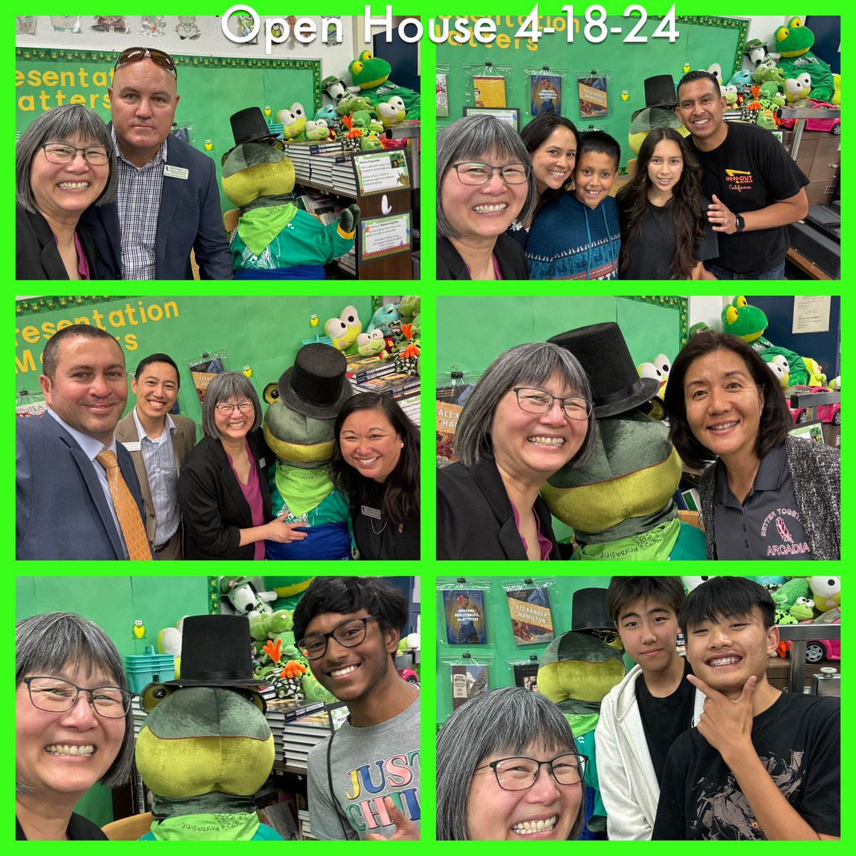 @azusapacific @GeorgeTakei @FirstAveMS @ArcadiaUnified Thanks to everyone who came to visit at @FirstAveMS Open House! @SYee19 @ArcadiaRaymond @lantonha #HistoryFrogClass🐸