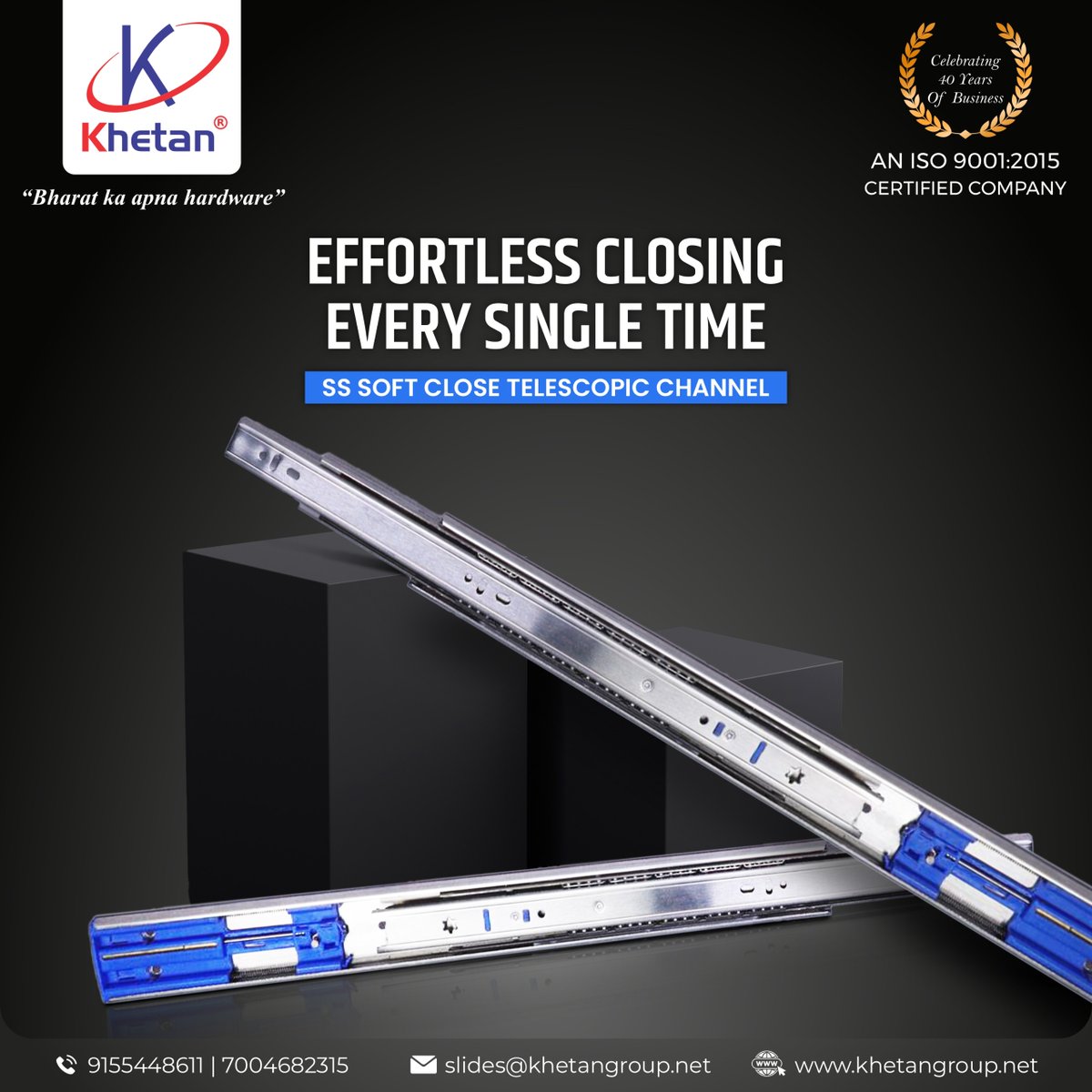 From open to close, a journey of effortless beauty..
.
.
For Dealership / Distributorship inquiries:-
☎️ +91 9155448611 / 9153975141
or visit our website:- khetangroup.net
.
.
.
.
#TelescopicChannel #StorageSolutions #OrganizationGoals #QualityCraftsmanship #GermanDesign