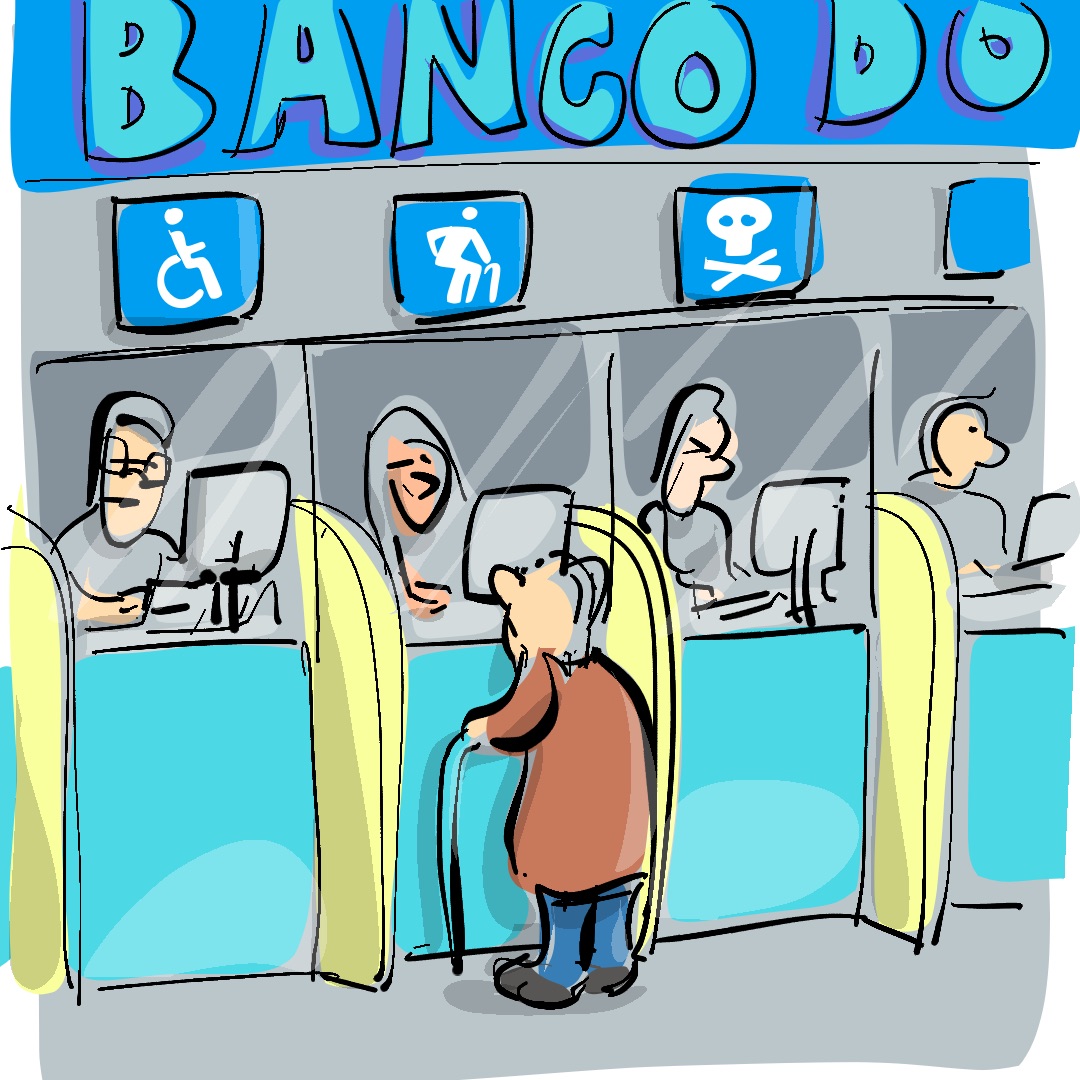Atendimento preferencial para mortos.
#ilustracao #desenho #arte #banco #bangu #illustration #itau #art #arquitetura #bradesco #riodejaneiro #drawing #brasil #issomudaomundo #sketch #brazil #bangushopping #mortonobanco #draw  #santander #padremiguel #instagood #paulorobertobraga