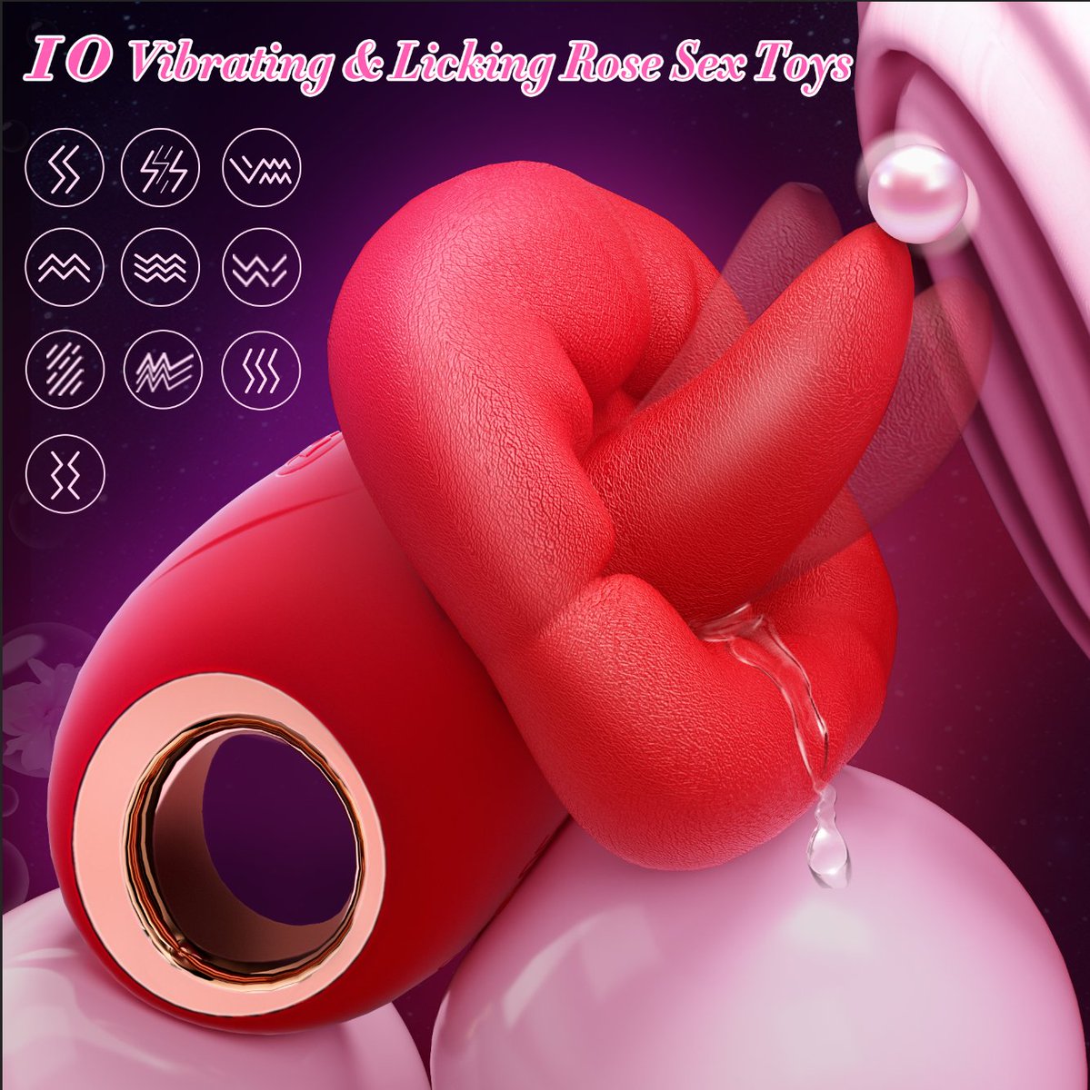 rose toy nsfw Amazon.com: MOOLIGIRL Rose Toy Sex Toys Vibrator main image 0
