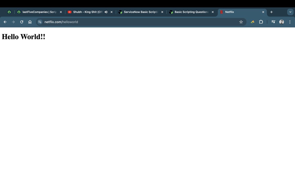 abhi1ok's tweet photo. I wonder why these routes even exist and also deployed🫨. https://t.co/OzT6rZnyqI @netflix @NetflixIndia | #server #backend #reactjs #javascript #netflixandchill #dev https://t.co/IyiMzUF2GW