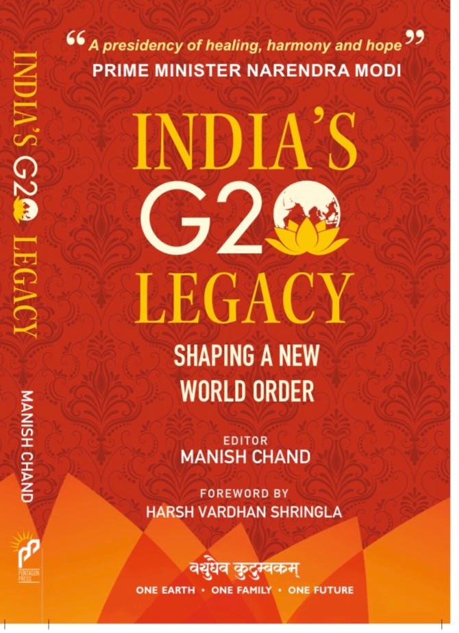 Delighted and thankful to distinguished ambassadors of Italy @Videluca59 and Indonesia @krisnamurthiINA and senior diplomats @MukteshPardeshi @lakshmiunwomen @anil_sooklal @AmbMoKumar for joining as keynote speakers at the launch of my edited book, “India’s G20 Legacy: Shaping…