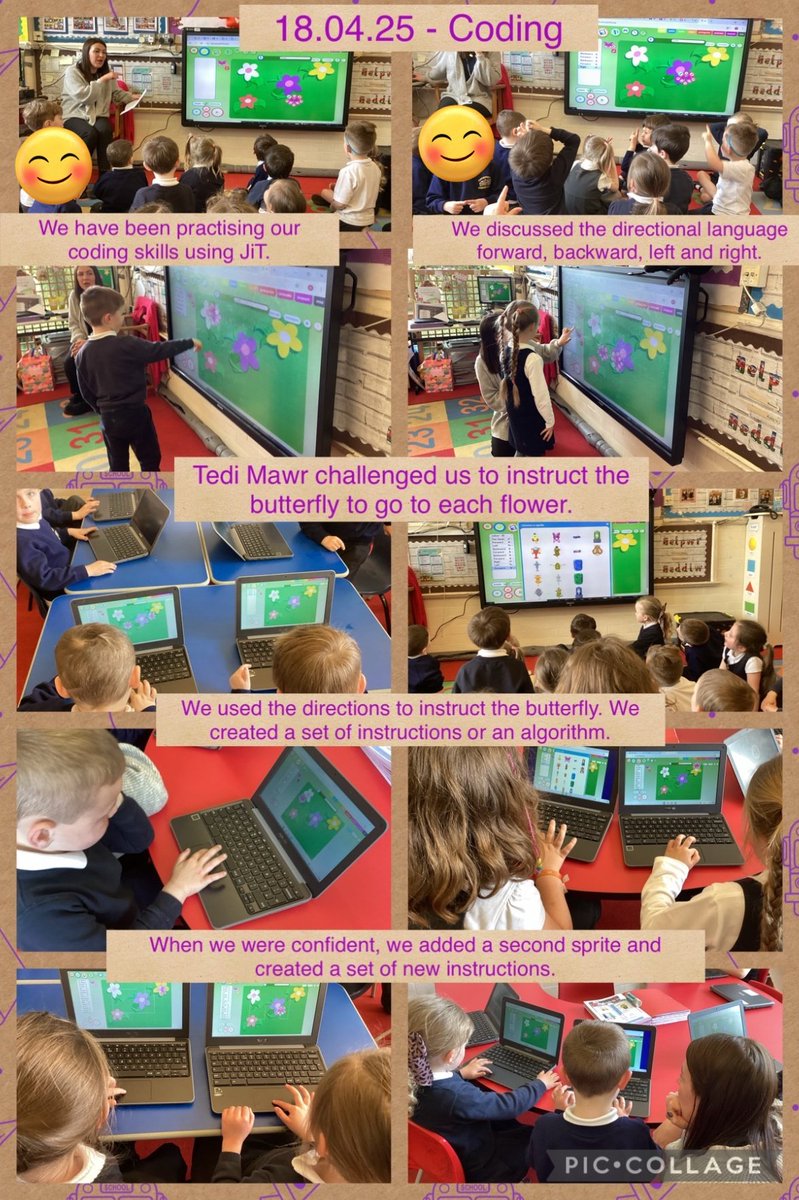 This week, #DosbarthDraig has been exploring JiT coding on Hwb. #AmbitiousCapableLearners @HwbAddysg_Cymru