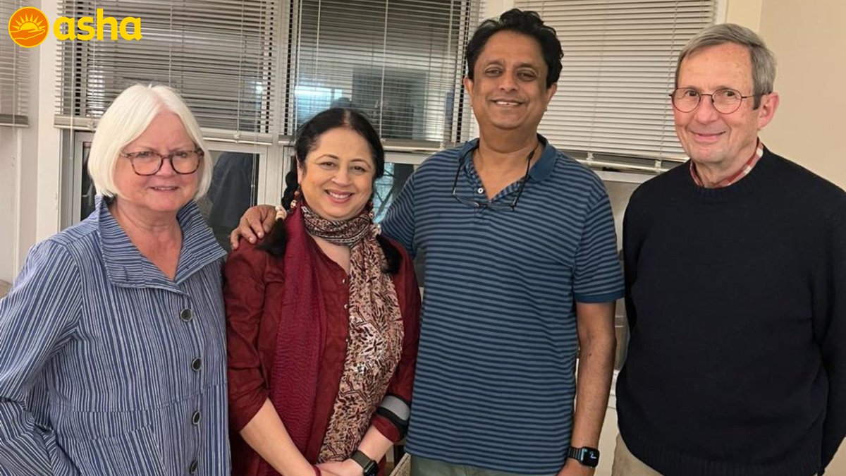 Wonderful evening with Drs John and Jean Peteet ( board member of Friends of Asha USA) over dinner. Many of you met them at the 35th celebrations in Feb of this year. We reminisced our times together and made plans for a new project.

Read More: bitly.ws/3inEX